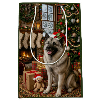 Norwegischer Elchhund Urlaub Mittlere Geschenktüte