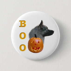 Norwegischer Elkhound Boo Button