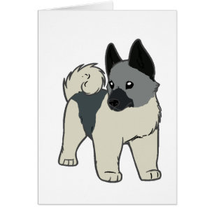 norwegischer elkhound Cartoon