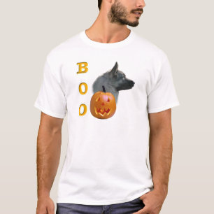 Norwegischer Elkhound Halloween Boo T-Shirt