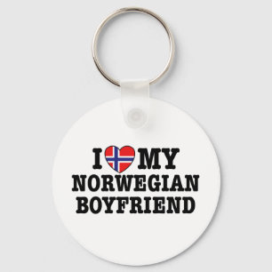 Norwegischer Freund Schlüsselanhänger