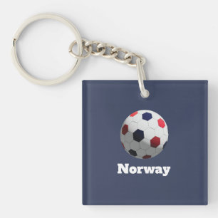norwegischer Fußball Schlüsselanhänger