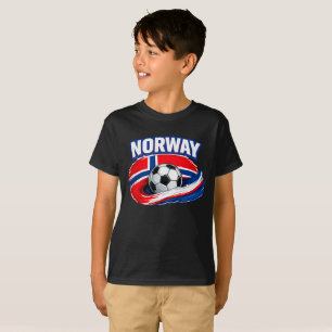 Norwegischer Fußballstolz T-Shirt