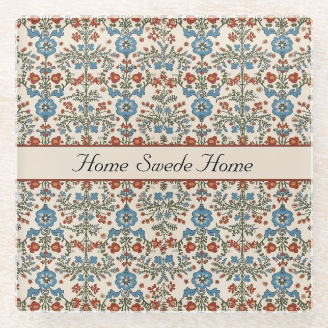 Norwegischer Garten, Brauch Glasuntersetzer (Vorderseite)