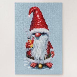 Norwegischer Gnome mit Cranberry Juice Cocktail