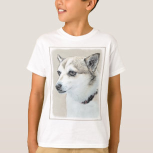 Norwegischer Lundehund Malerei - Originale Hunde K T-Shirt