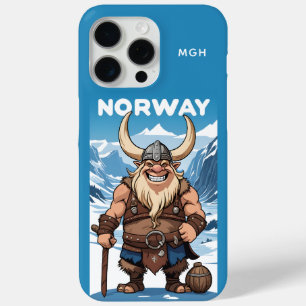 Norwegischer Troll für benutzerdefinierte Monogram Case-Mate iPhone Hülle