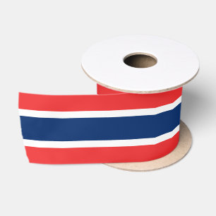 Norwegisches Farbband, Patrioten, Norwegen Satinband