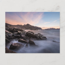 Norwegisches Foto Feiertagspostkarte