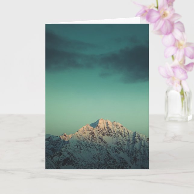Norwegisches Foto für Berggebiete Karte (Orchidee)
