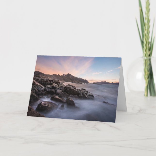 Norwegisches Foto Karte (Vorderseite)
