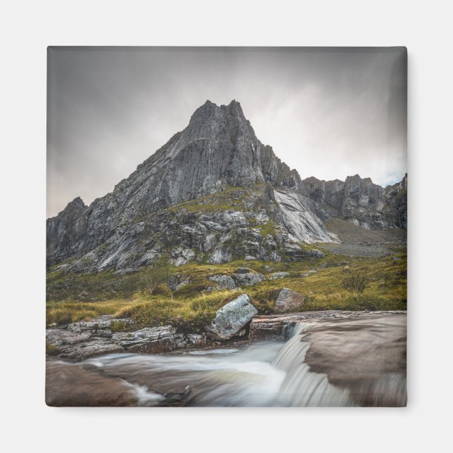 Norwegisches Foto Magnet (Vorne)