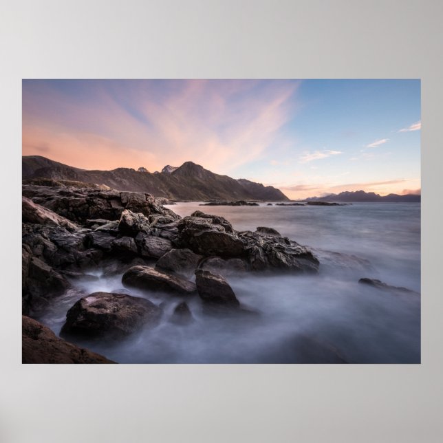 Norwegisches Foto Poster (Vorne)