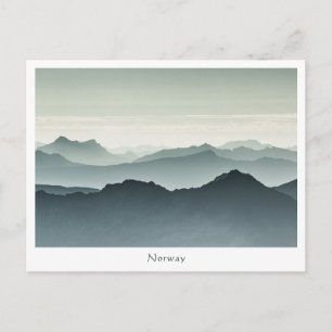 Norwegisches Foto Postkarte