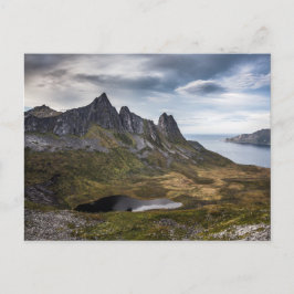 Norwegisches Foto Postkarte