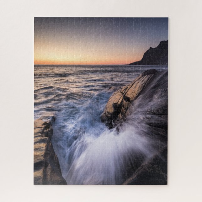 Norwegisches Lofoten-Foto (Vertikal)
