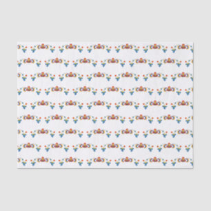 Norwegisches Rosemaling-10lb-Gewebepapier Seidenpapier
