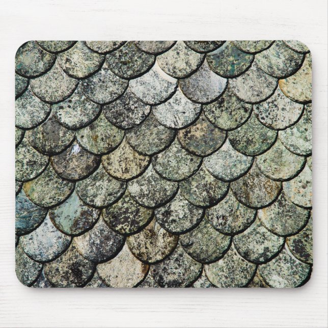 Norwegisches Schieferdach Mousepad (Vorne)