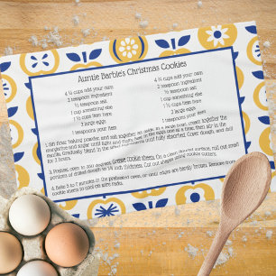 Norwegisches skandinavisches Hopgge-Apple-Rezept Geschirrtuch