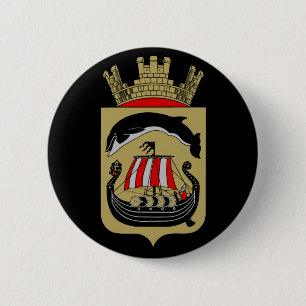 Norwegisches Wappen Button