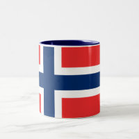 Norweigan Flaggen-Tasse