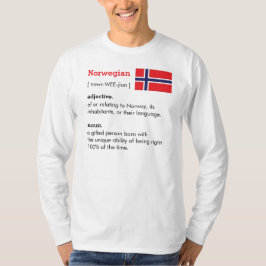 Norweigen Definition T-Shirt