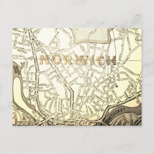 Norwich, TC Carte Vintage