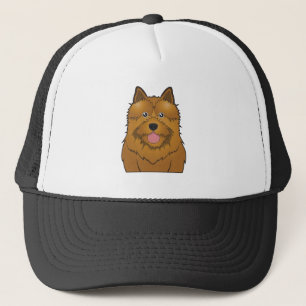Norwich-Terrier-Cartoon Truckerkappe