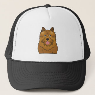 Norwich-Terrier-Cartoon Truckerkappe