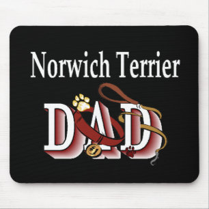 Norwich Terrier Dad Geschenke Mousepad