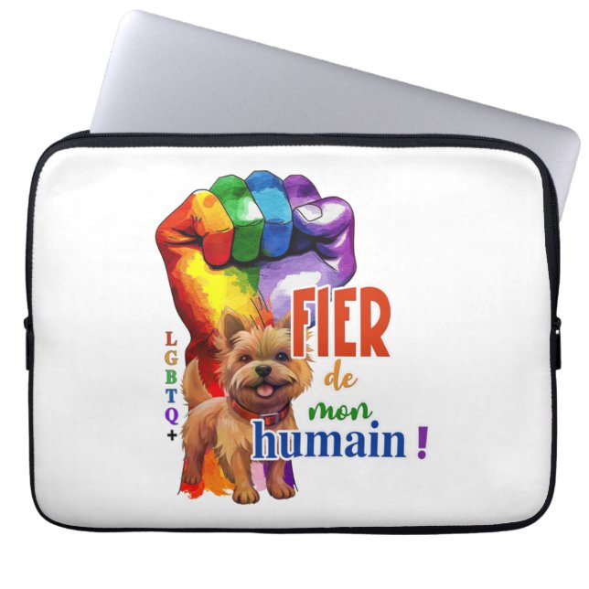 Norwich Terrier dog Laptopschutzhülle (Vorderseite)