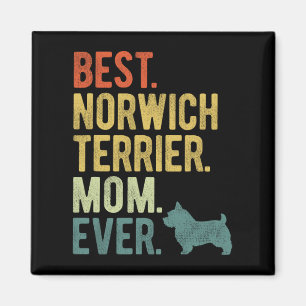 Norwich Terrier Mama Ever Dog liebt Muttertag Magnet