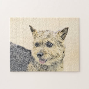 Norwich Terrier Painting - Niedliche Original Dog 