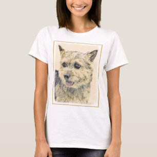 Norwich Terrier Painting - Niedliche Original Dog  T-Shirt