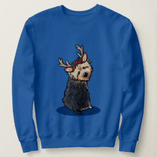 Norwich Terrier Reindeer Sweatshirt de Noël