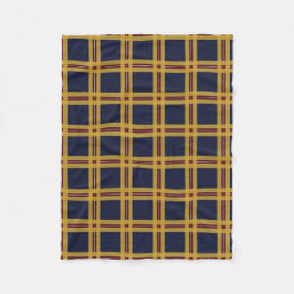 Norwich University Tartan Fleecedecke