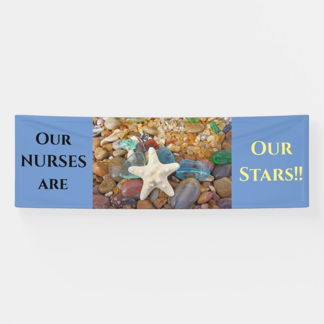 NOS INFIRMIÈRES sont NOS ÉTOILES ! ! Bannières de (Horizontal)