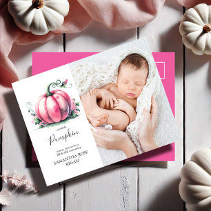 Nos invitations de Baby Shower 'Our Little Pumpkin