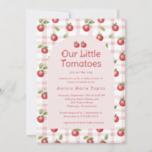 Nos Petits Tomatoes  Invitation à la Baby Shower R