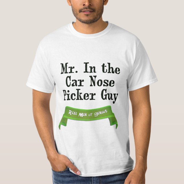 Nose Picker T-Shirt (Vorderseite)