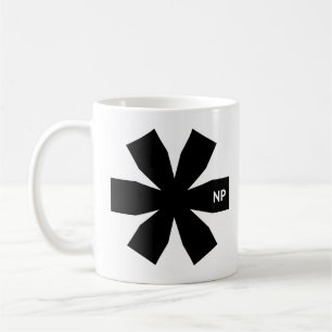 Nosetouch Press Asterisk 11 oz Classic White Tasse