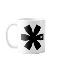 Nosetouch Press Asterisk 11 oz classique Mug blanc
