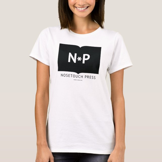 Nosetouch Press Logo Frauen T-Shirt (Vorderseite)