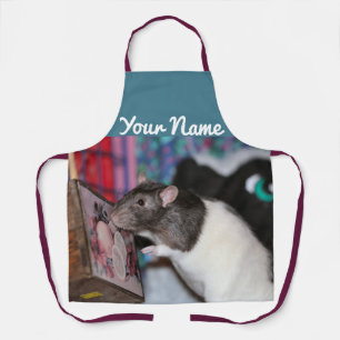Nosey rat schürze