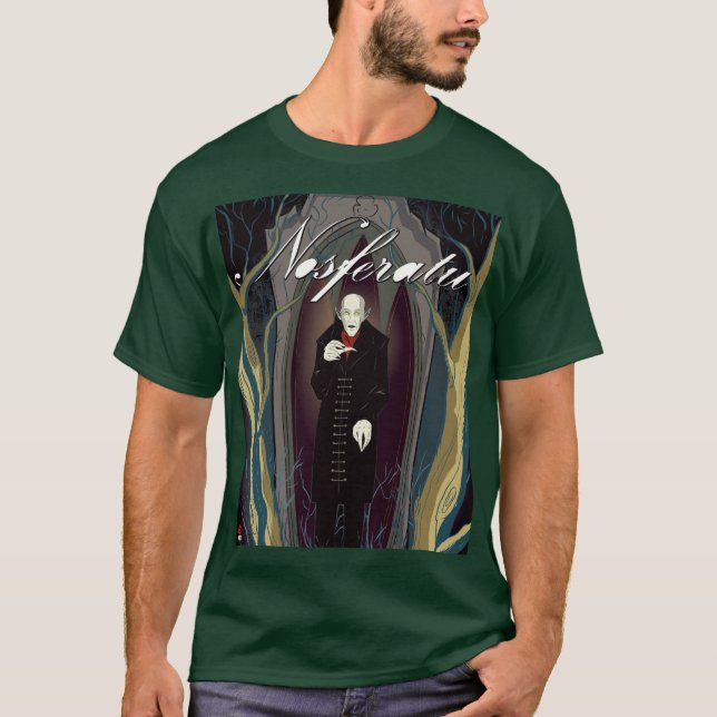 Nosferatu Classic Green T - Shirt (Vorderseite)