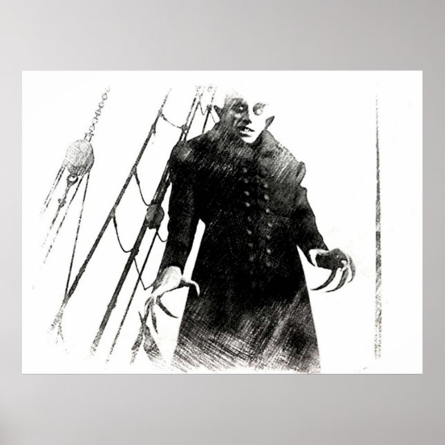 Nosferatu Classic Monster Classic Style Poster (Vorne)