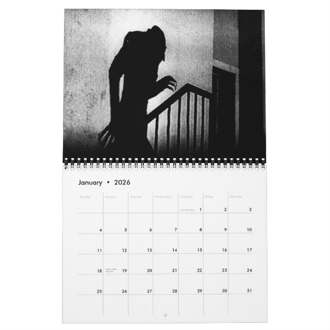 Nosferatu der Kalender (Jan 2026)
