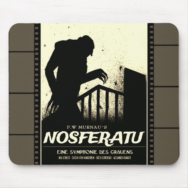 "NOSFERATU"-Poster-Mauspad Mousepad (Vorne)