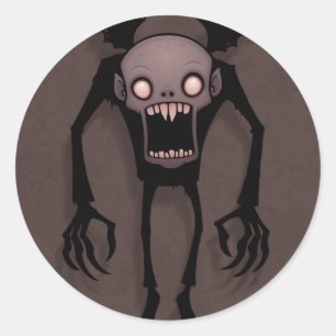 Nosferatu Runder Aufkleber
