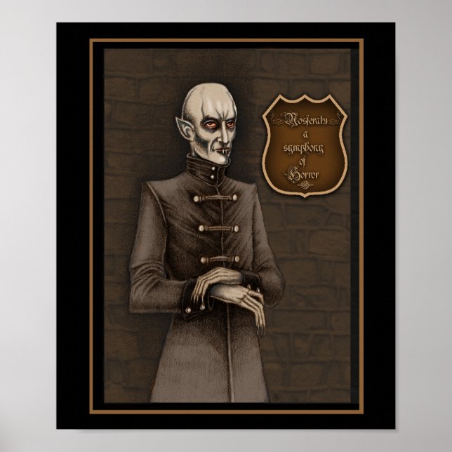 Nosferatu, Symphonie von Horror Poster (Vorne)